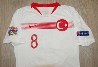 Match worn shirt jersey Turkey national team Nations league Arsenal Besiktas 3