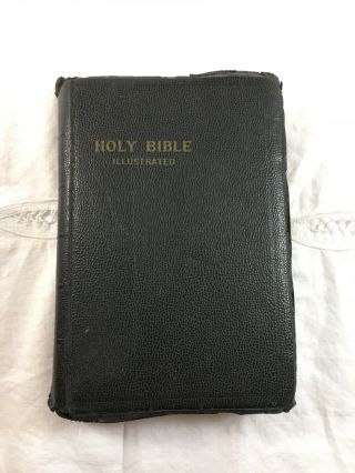 Vintage Holy Bible 1611 Kjv King James Version World Publishing 1611 Leather Zip
