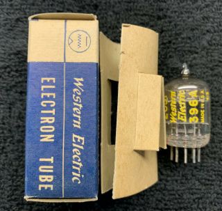 1 Nos Nib Western Electric 2c51 396a Tube Usa 1950 