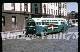 Duplicate Slide Bus Gmc 1548 Mabstoa York 1963 Bx - 2 Bronx