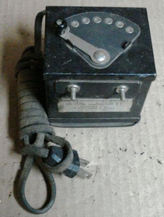 Vintage Lionel Type Lx Transformer 25 Watt Voltages 6 - 12