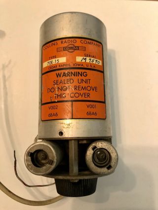 Collins 70e - 15 Pto Permeability Tuned Oscillator Vintage Military Radio Part