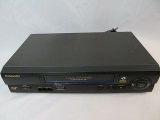 Panasonic Omnivision Pv - V4611 Vcr Vhs Player Recorder