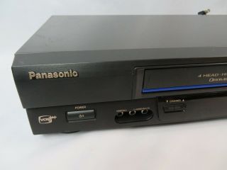 Panasonic Omnivision PV - V4611 VCR VHS Player Recorder 2
