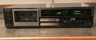 Sony Tape Recorder Stereo Cassette Deck Model Tc - Fx420r