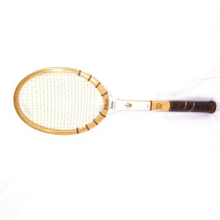 Vintage Wood Wilson The Jack Kramer Autograph Tennis Racquet Racket Light 4 5/8s