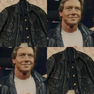 Rowdy Roddy Piper Wrestling Ring Worn Leather Jacket Wwf Wwe With From Son