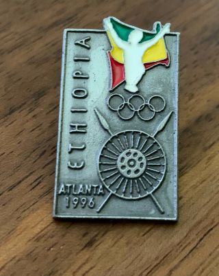 Ethiopia Atlanta 1996 National Olympic Committee Noc Pin