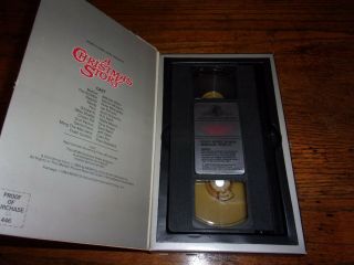 A Christmas Story Vintage Vhs Video MGM/UA MV800446 2