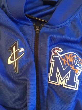 Nike Elite Air Penny Memphis Tigers Team Issued Jacket And Pants Sweatsuit Xxl