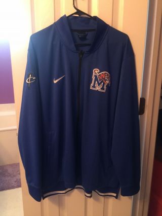 Nike Elite Air Penny Memphis Tigers Team Issued Jacket And Pants Sweatsuit Xxl 3