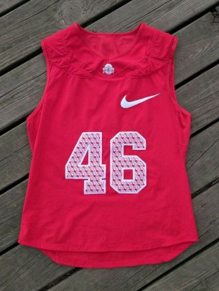 Ohio State Buckeyes Football Team Issued Padded practice undershirt XL Nike 3