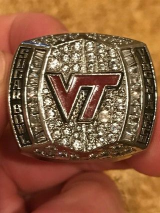 AUTHENTIC VIRGINIA TECH SUGAR BOWL PLAYER ' S RING 2