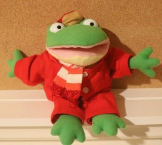 Froggy Gets Dressed By Jonathan London Vintage Plush Toy 9 " Ship