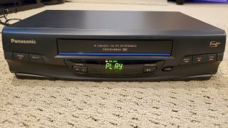 Panasonic PV - V4520 4 - Head Hi - Fi VCR - Black 2