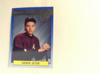 1992 Front Row Draft Picks Silver 55 Derek Jeter