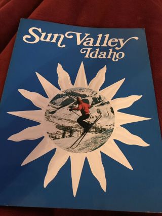 Sun Valley Idaho Snow Ski Brochure - Vintage