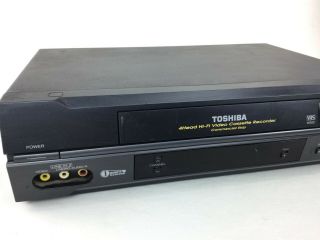 Toshiba W - 522 Vhs Vcr Video Cassette Recorder Player 4 Head Hi - Fi