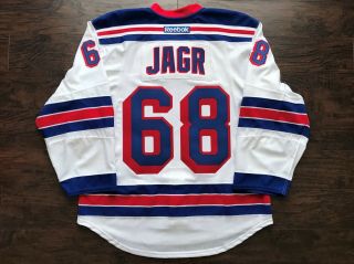 Jaromir Jagr Reebok Edge 2.  0 (7287) Jersey York Rangers Size 52