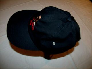 Hope Idaho 1998 Beaver Low Profile All Black Hat Adult Adjustable Head Shots 2
