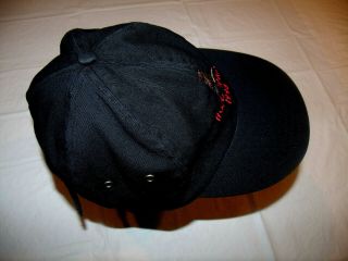 Hope Idaho 1998 Beaver Low Profile All Black Hat Adult Adjustable Head Shots 3