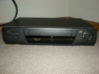 Panasonic Ag - 1320p 4 - Head Video Cassette Recorder Vhs Player No Remote