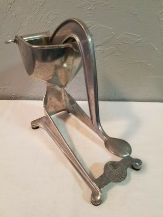 Vintage Alcoa Wear - Ever Aluminum Hand Press Table Top Juicer