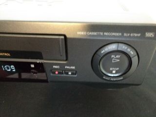 Sony 19 Micron Head Hi - Fi VHS SLV - 679HF REW / FF Quick Response See Demo 2