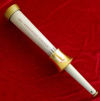 1980 Official Olympic Games Torch Moscow Russian Ussr
