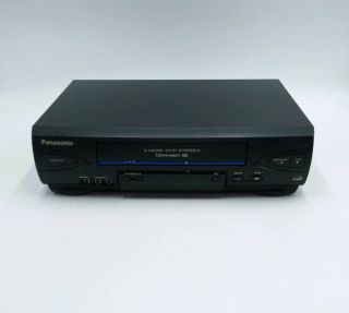 Panasonic Pv - V4522 Vcr Vhs Hifi Stereo Omnivision Cassette Player -