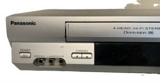 Panasonic PV - V4525S VCR 4 Head Omnivision VHS HiFi Player Recorder 2