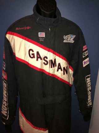 Richard " The Gasman " Griffin Usac Cra Sprint Car Race Simpson Driving Suit