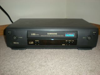 Samsung Vr5559 Vcr 4 Head Vhs Player Video Cassette Recorder No Remote.