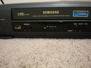 Samsung VR5559 VCR 4 Head VHS Player Video Cassette Recorder No Remote. 2