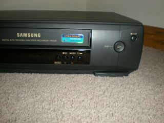 Samsung VR5559 VCR 4 Head VHS Player Video Cassette Recorder No Remote. 3
