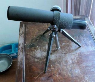 Vintage Bushnell Sentry Ii Spotting Scope With Stand