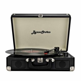 Byron Statics Turntable Vintage Record Player Portable Vinyl Player 3 Speed Rca
