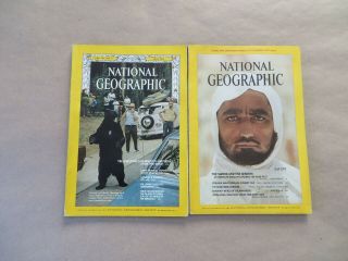 Vintage National Geographic May,  July 1972