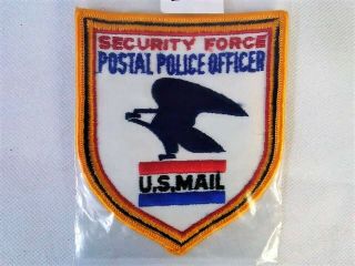 Vintage Us Postal Service Security Force Police Officer Shoulder Patch