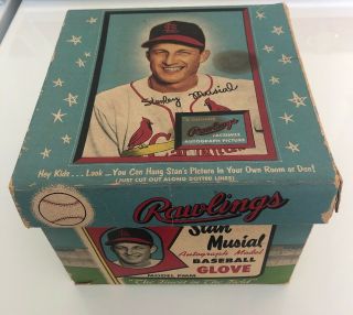 Stan Musial Baseball Glove Box (box Only)