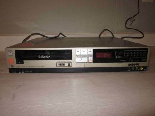Sony Sl - 2400c Betamax Vcr Video Cassette Recorder