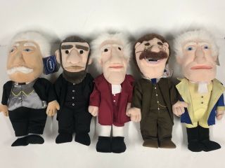 Washington Nationals Plush Racing Presidents Set Of 5 Foco Forever Collectibles