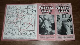 Floyd Collins Crystal Cave Advertising Flyer 1931