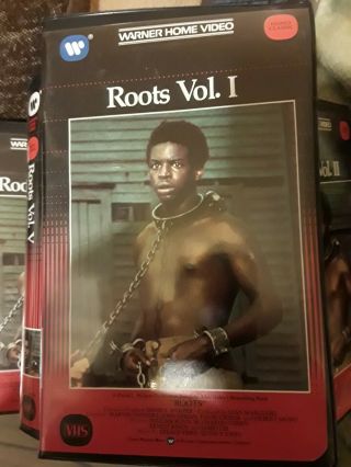 Vintage Roots Vhs In Clamshell Cases Complete Set Volumes 1 - 6 Warner Video 1985