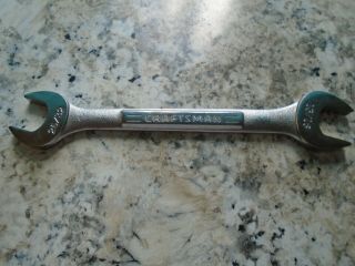 Vintage Craftsman Vv - 44583 Open End Wrench (25/32 " X 13/16 ") 8 - 3/4 " Long