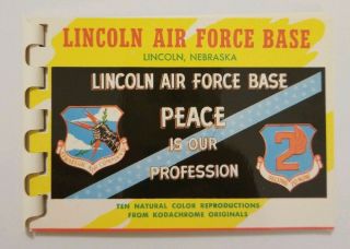 Sac Lincoln Air Force Base Afb Nebraska 1950 