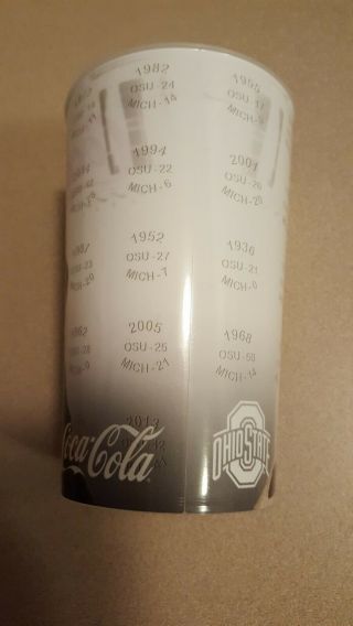 Ohio State 2016 Football Season Souvenir Game Day Cup 3 of 3,  Plastic,  Gold Pants 3