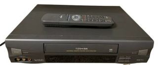 Toshiba M - 674 Vhs Vcr Player Video Cassette Recorder Hi - Fi Stereo 4 Head
