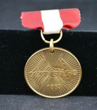 Gettysburg 1863 - 125th Anniversary Battle Of Gettysburg 1988 Participant Medal