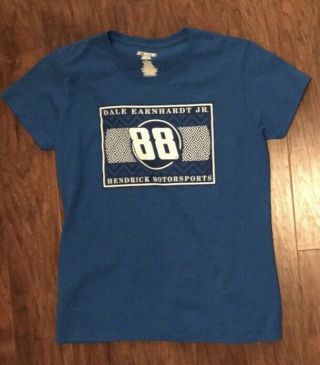 Dale Earnhardt Jr.  Nascar Women’s 88 Racing T - Shirt Size Large Hendrick